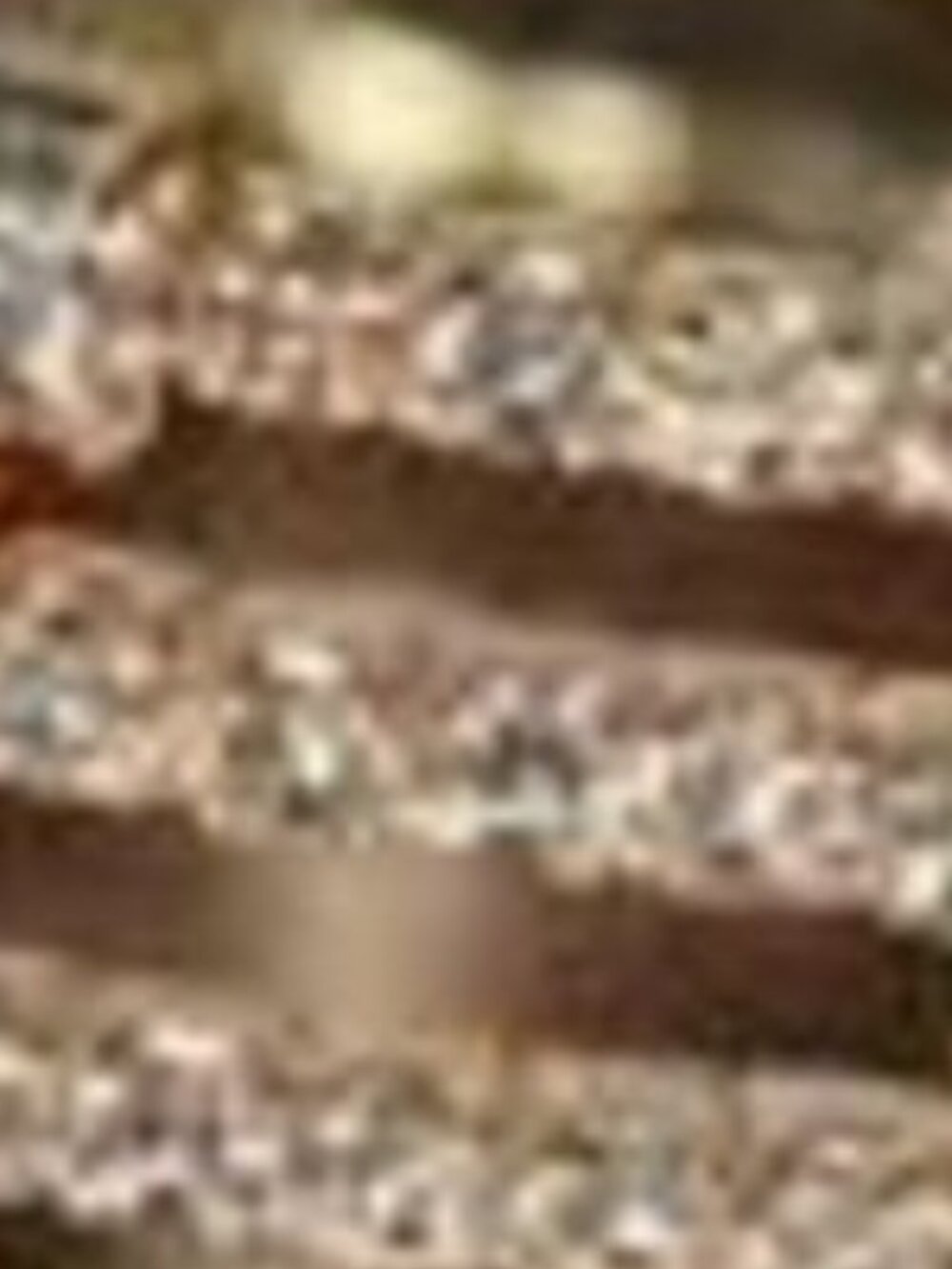 Gold 1pc Crystal Wrap Bracelet
